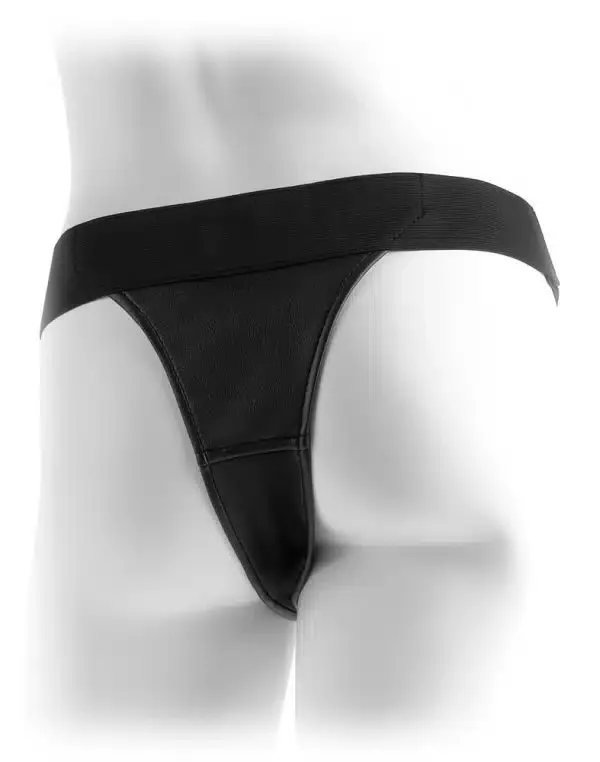 Fetish Fantasy Series Crotchless Harness - Leder-Optik, Schrittoffen, Größenverstellbar Fetish Fantasy Series Crotchless Harness - Leder-Optik, Schrittoffen, Größenverstellbar