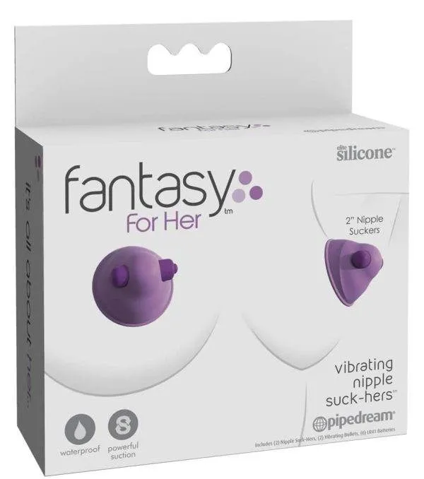 Fantasy For Her - Vibrierende Nippelsauger