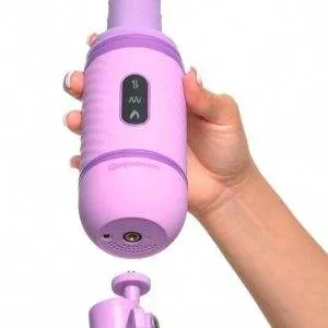 Fantasy For Her Love Thrust-Her - Vibrator mit Stoß- und Heizfunktion lila, schwarz Fantasy For Her Love Thrust-Her - Vibrator mit Stoß- und Heizfunktion lila, schwarz – Bild 3