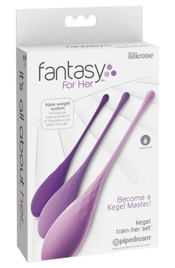 Fantasy For Her - Kegel Trainingsset: Effektives Beckenbodentraining!