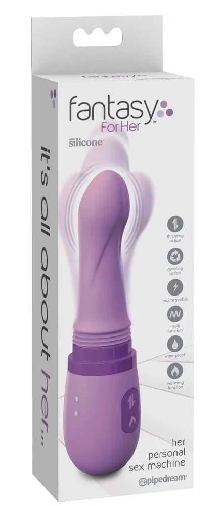 Fantasy For Her - Intensiver Vibrator mit Stoß- und Rotationsfunktion