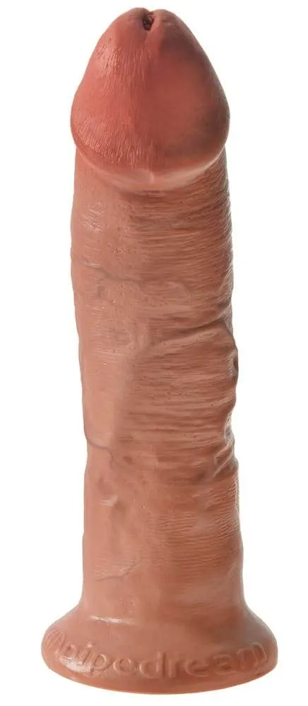 King Cock Naturdildo - Realistisch, mit Saugfuß und Strap-on-kompatibel Tan