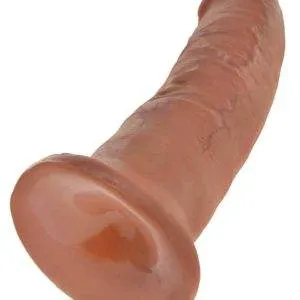 King Cock Naturdildo - Realistisch, mit Saugfuß und Strap-on-kompatibel Tan King Cock Naturdildo - Realistisch, mit Saugfuß und Strap-on-kompatibel Tan – Bild 5
