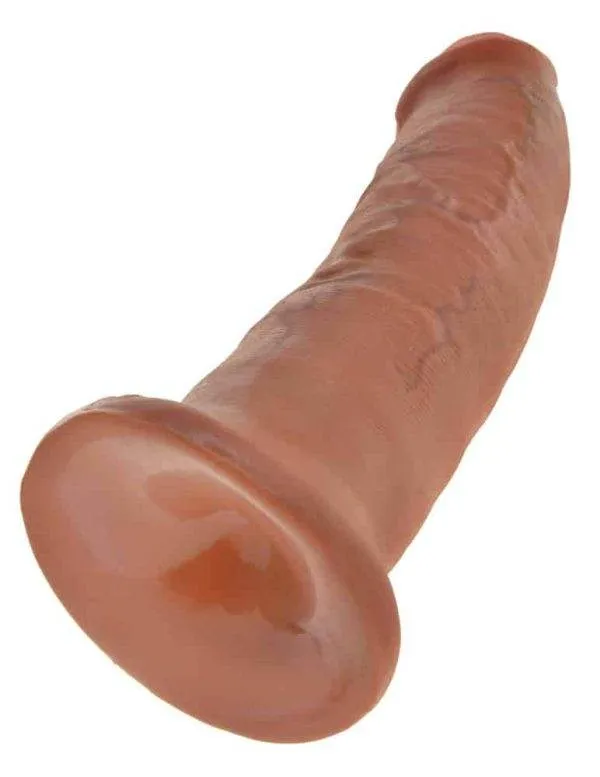 King Cock Naturdildo - Realistisch, mit Saugfuß und Strap-on-kompatibel Tan King Cock Naturdildo - Realistisch, mit Saugfuß und Strap-on-kompatibel Tan