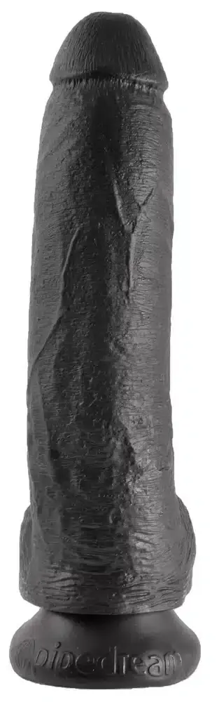 King Cock Naturdildo mit Saugfuß Dark