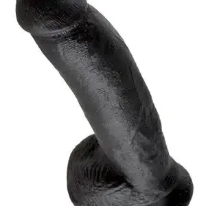 King Cock Naturdildo mit Saugfuß Dark King Cock Naturdildo mit Saugfuß Dark – Bild 4