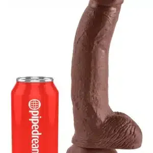 King Cock Naturdildo mit Saugfuß Brown King Cock Naturdildo mit Saugfuß Brown – Bild 2