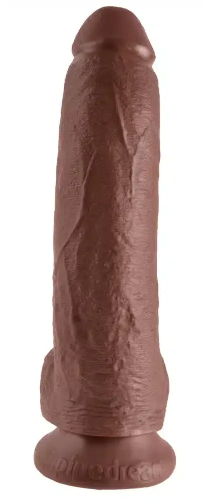 King Cock Naturdildo mit Saugfuß Brown