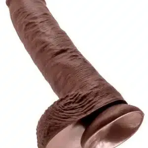 King Cock Realistischer Dildo | Mit Saugfuß | Strap-on kompatibel Brown King Cock Realistischer Dildo | Mit Saugfuß | Strap-on kompatibel Brown – Bild 5