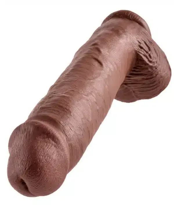 KC 11 Cock with Balls Brown KC 11 Cock with Balls Brown