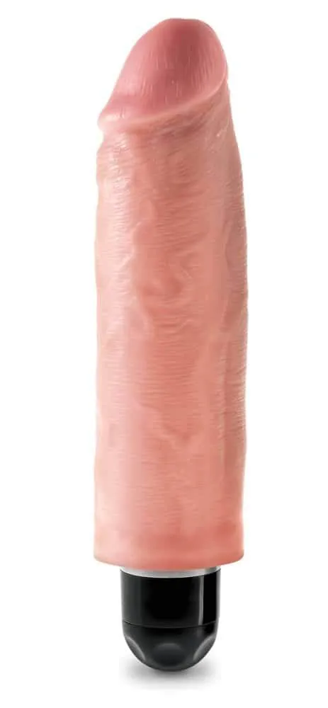 King Cock Naturvibrator - Stiffy mit Vibrobullet | Wasserdicht | Multispeed-Vibration Flesh King Cock Naturvibrator - Stiffy mit Vibrobullet | Wasserdicht | Multispeed-Vibration Flesh