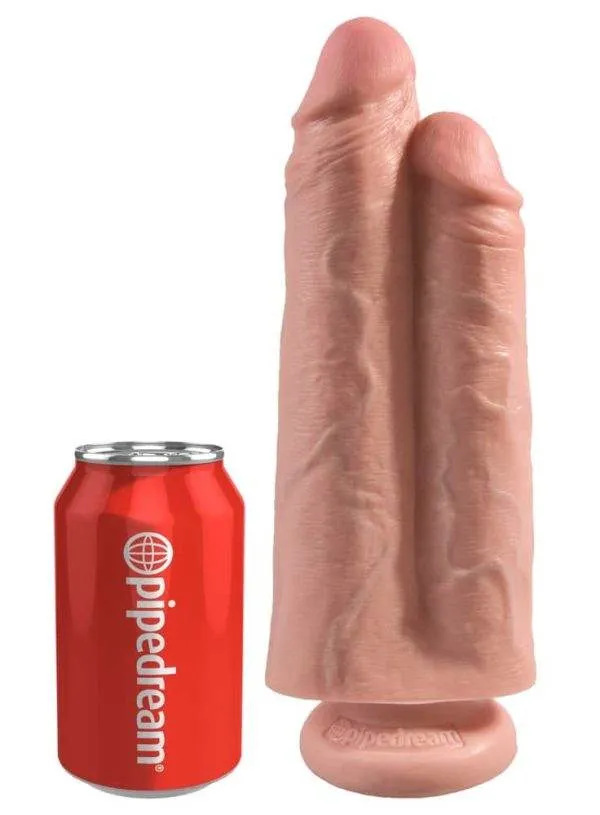 King Cock Doppeldildo - Realistisches Design, starke Stimulation