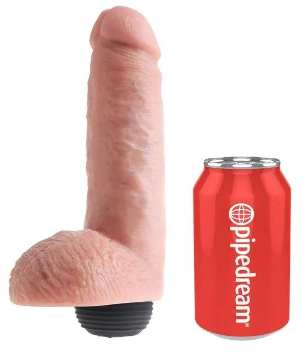 King Cock - Spritzender Dildo mit realistischem Design