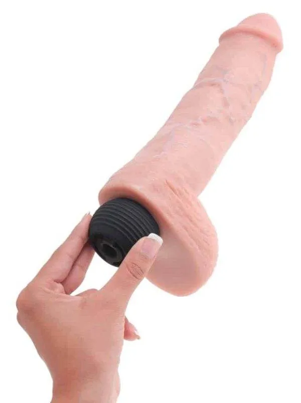 King Cock Spritzender Dildo - Hyperrealistisch & inklusive Sperma King Cock Spritzender Dildo - Hyperrealistisch & inklusive Sperma