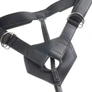 King Cock Strap-On: Verstellbarer Harness mit herausnehmbarem Dildo Tan King Cock Strap-On: Verstellbarer Harness mit herausnehmbarem Dildo Tan – Bild 4