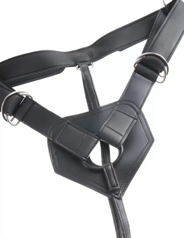King Cock Strap-On: Verstellbarer Harness mit herausnehmbarem Dildo Tan King Cock Strap-On: Verstellbarer Harness mit herausnehmbarem Dildo Tan