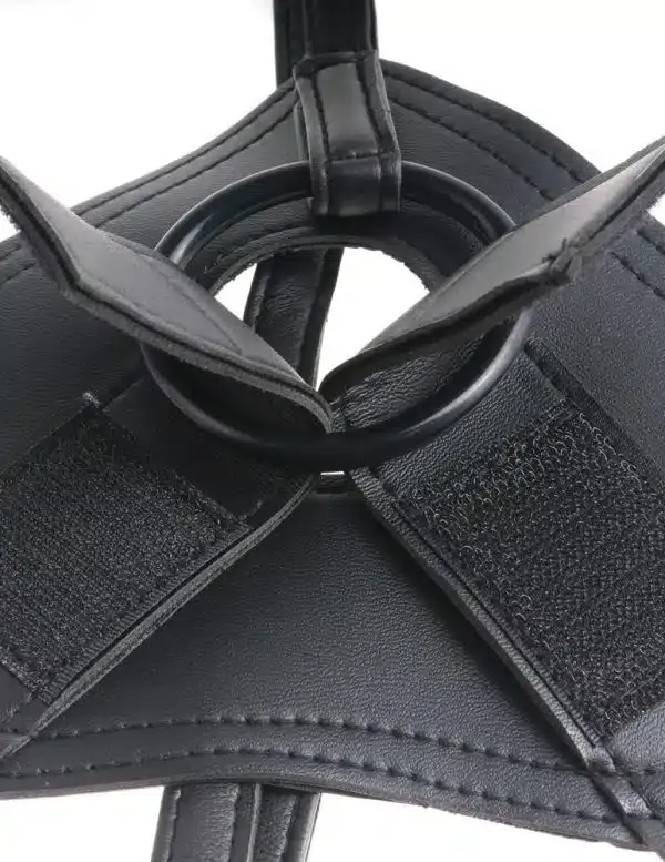 King Cock Strap-On: Verstellbarer Harness mit herausnehmbarem Dildo Tan King Cock Strap-On: Verstellbarer Harness mit herausnehmbarem Dildo Tan