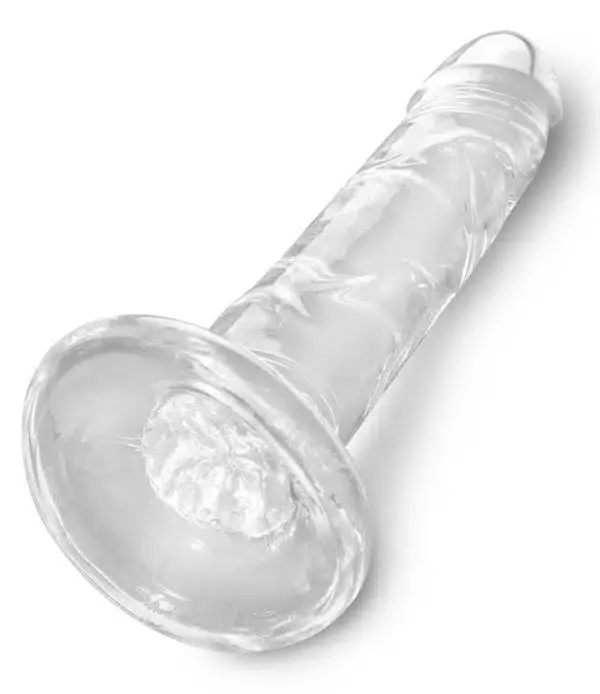 King Cock Clear - Durchsichtiger Naturdildo mit Saugfuß und Strap-on-Kompatibilität King Cock Clear - Durchsichtiger Naturdildo mit Saugfuß und Strap-on-Kompatibilität