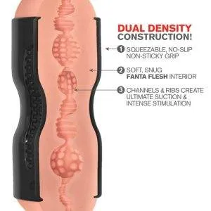Pipedream Extreme Toyz - Intensiver Masturbator Hautfarben hell/Schwarz Pipedream Extreme Toyz - Intensiver Masturbator Hautfarben hell/Schwarz – Bild 4