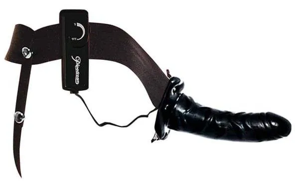 Fetish Fantasy Series Hohler Naturvibrator mit Vibration - Verstellbarer Umschnallgurt Schwarz Fetish Fantasy Series Hohler Naturvibrator mit Vibration - Verstellbarer Umschnallgurt Schwarz