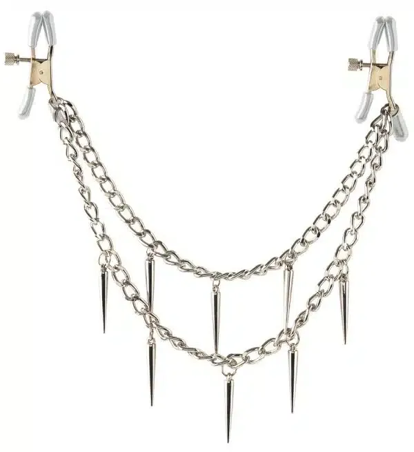 Fetish Fantasy Series - Nippelklammern mit Metallkette