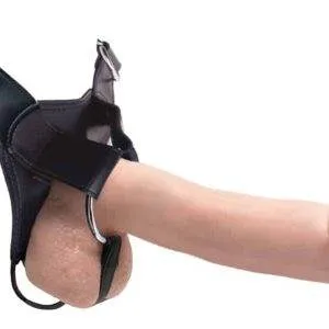 Fetish Fantasy Extreme Hohler Strap-On - Penisverlängerung & Pegging Hautfarben hell/Schwarz Fetish Fantasy Extreme Hohler Strap-On - Penisverlängerung & Pegging Hautfarben hell/Schwarz – Bild 3