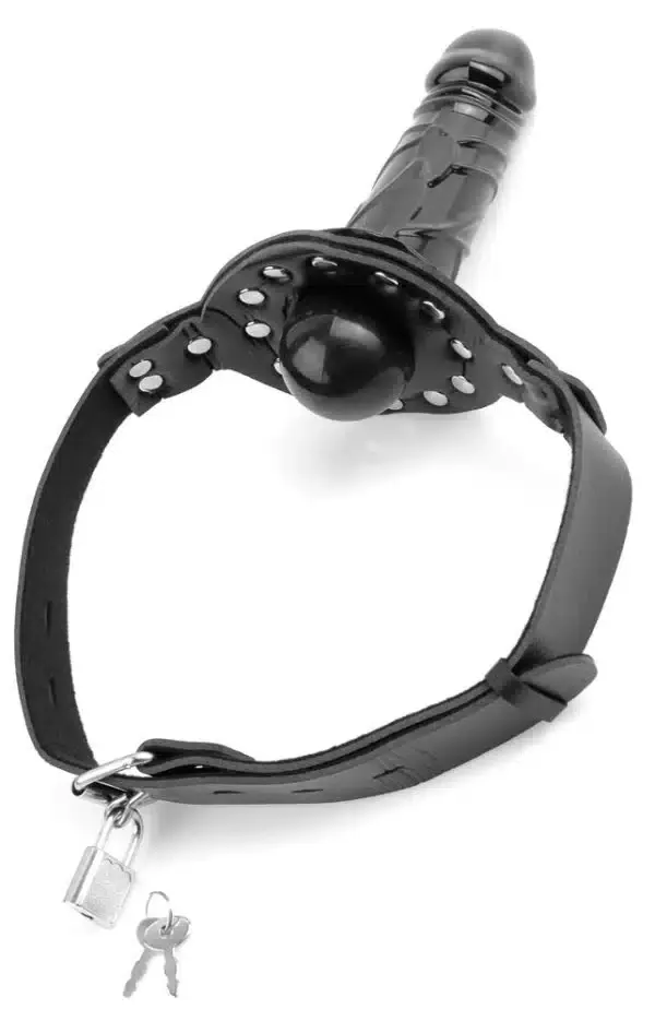 Fetish Fantasy Series - Deluxe Ballknebel mit Dildo