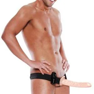Fetish Fantasy Series - Naturvibrator mit Umschnallgurt Hautfarben hell/Schwarz Fetish Fantasy Series - Naturvibrator mit Umschnallgurt Hautfarben hell/Schwarz – Bild 3