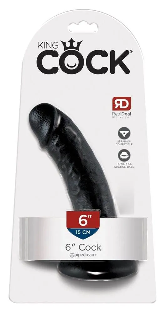 King Cock Naturdildo 6 Inch Dark