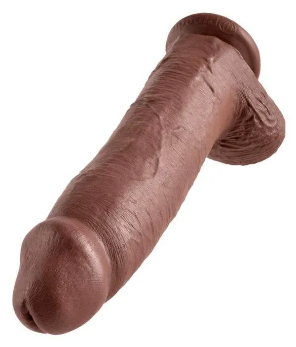 King Cock Realistischer Dildo mit Saugfuß Brown King Cock Realistischer Dildo mit Saugfuß Brown