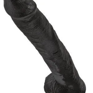 King Cock Naturdildo mit Saugfuß - 35,6 cm Länge, Ø 6 cm Dark King Cock Naturdildo mit Saugfuß - 35,6 cm Länge, Ø 6 cm Dark – Bild 4