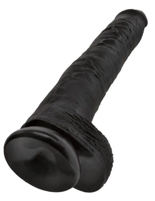 King Cock Naturdildo mit Saugfuß - 35,6 cm Länge, Ø 6 cm Dark King Cock Naturdildo mit Saugfuß - 35,6 cm Länge, Ø 6 cm Dark