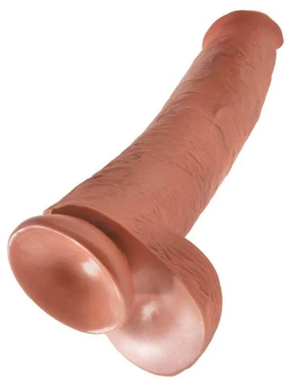 King Cock XXL Naturdildo mit Saugfuß und Strap-on-Kompatibilität Tan King Cock XXL Naturdildo mit Saugfuß und Strap-on-Kompatibilität Tan