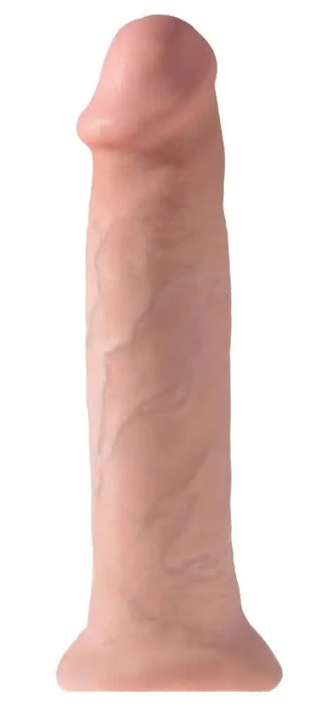King Cock Naturdildo mit Saugfuß und Strap-on-Kompatibilität