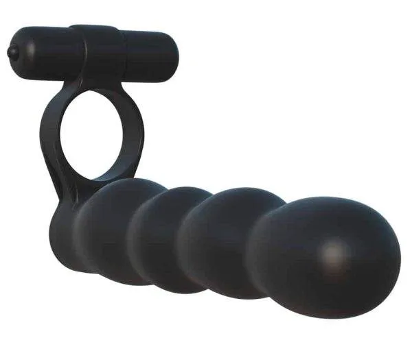 Fantasy C-Ringz - Partner Double Pen, Penisring mit Analdildo
