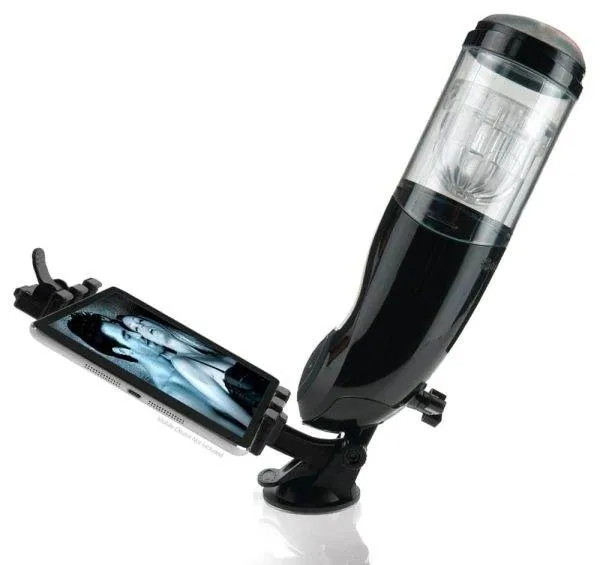 Pipedream Extreme Toyz - Mega-Bator Anus, automatischer Masturbator Schwarz/Transparent Pipedream Extreme Toyz - Mega-Bator Anus, automatischer Masturbator Schwarz/Transparent