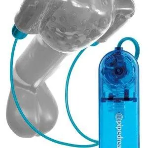 Classix Eichel-Sleeve Vibrator Blau/Transparent Classix Eichel-Sleeve Vibrator Blau/Transparent – Bild 2
