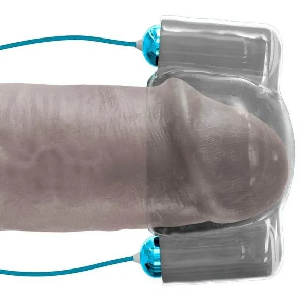 Classix Eichel-Sleeve Vibrator Blau/Transparent Classix Eichel-Sleeve Vibrator Blau/Transparent