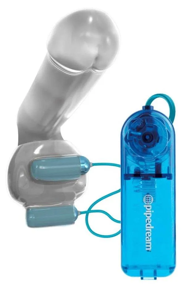 Classix Hoden-Sleeve mit Vibration - C Dual Vibrating Ball Teaser Blau/Transparent Classix Hoden-Sleeve mit Vibration - C Dual Vibrating Ball Teaser Blau/Transparent