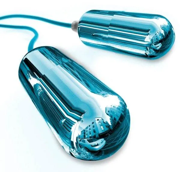 Classix Hoden-Sleeve mit Vibration - C Dual Vibrating Ball Teaser Blau/Transparent Classix Hoden-Sleeve mit Vibration - C Dual Vibrating Ball Teaser Blau/Transparent