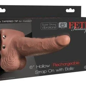 Fetish Fantasy Series - Hohler Naturvibrator mit Harness