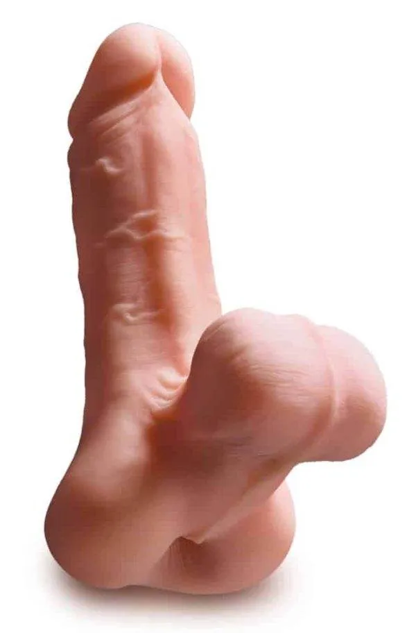 PDX Male Super-Masturbator mit Noppenstruktur und realistischen Hoden PDX Male Super-Masturbator mit Noppenstruktur und realistischen Hoden
