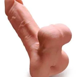 PDX Male Super-Masturbator mit Noppenstruktur und realistischen Hoden PDX Male Super-Masturbator mit Noppenstruktur und realistischen Hoden – Bild 3