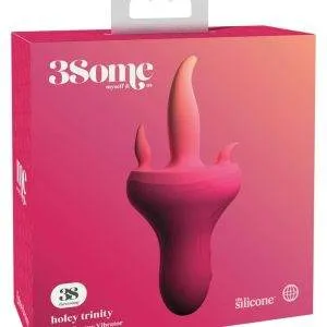 Threesome Triple Pleasure - Vibrator mit 3 Zungen