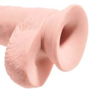 King Cock Plus - Realistischer Naturdildo mit Hoden King Cock Plus - Realistischer Naturdildo mit Hoden – Bild 5