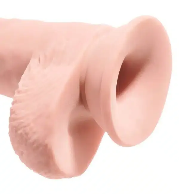 King Cock Plus - Realistischer Naturdildo mit Hoden King Cock Plus - Realistischer Naturdildo mit Hoden