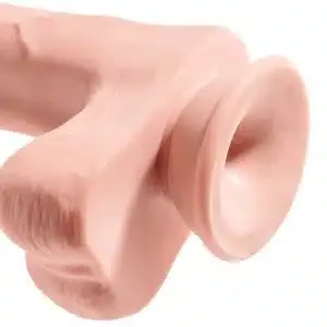 King Cock Plus - Naturdildo mit Hoden, 33 cm Länge King Cock Plus - Naturdildo mit Hoden, 33 cm Länge – Bild 5