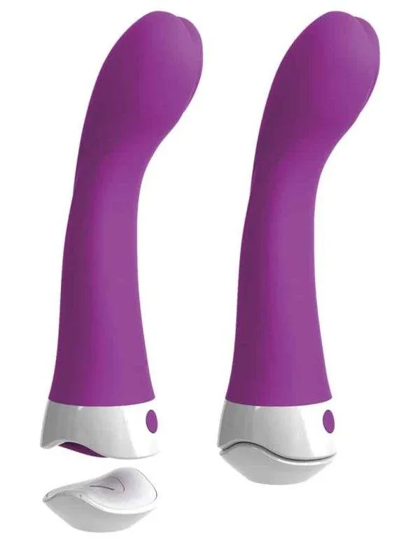 Threesome G-Zonen-Beglücker. Vibrator mit Fernbedienung und G-Punkt-Spitze. 10 Vibrationsmodi. Inkl. USB-Ladekabel. Threesome G-Zonen-Beglücker. Vibrator mit Fernbedienung und G-Punkt-Spitze. 10 Vibrationsmodi. Inkl. USB-Ladekabel.