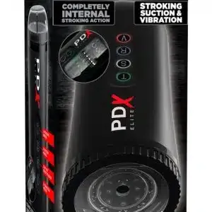 PDX Elite - Automatischer Masturbator Schwarz/Transparent PDX Elite - Automatischer Masturbator Schwarz/Transparent – Bild 1
