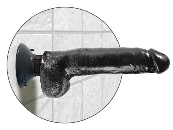 King Cock FlexiVibe Hautfarben dunkel/Schwarz King Cock FlexiVibe Hautfarben dunkel/Schwarz
